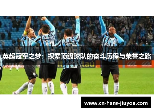 英超冠军之梦：探索顶级球队的奋斗历程与荣誉之路